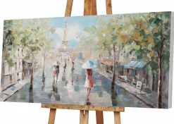 Best Gemälde SPAZIERGANG IN PARIS Originalbilder