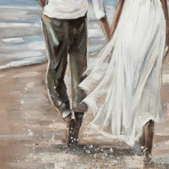 Gemälde VERLIEBT AM STRAND Originalbilder|Bilder