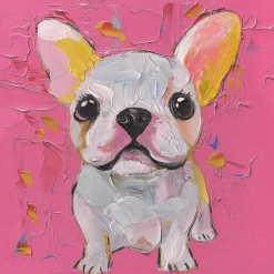 Gemälde WHITE BULLY Originalbilder|Bilder