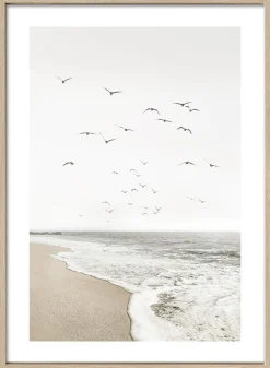 Gerahmtes Bild AT THE COAST I Holzbilder