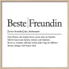 Clearance Gerahmtes Bild BESTE FREUNDIN Holzbilder|Bilder