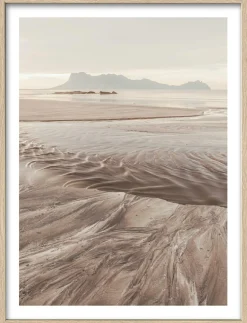 New Gerahmtes Bild EBBE UND FLUT Holzbilder|Bilder