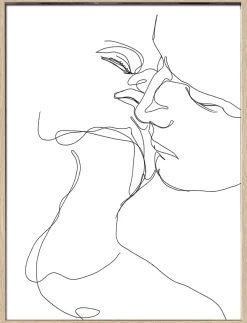 Best Gerahmtes Bild FACES II Holzbilder