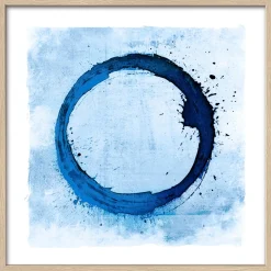 Online Gerahmtes Bild ONLY THE BLUE Holzbilder