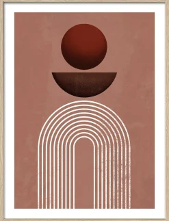 Discount Gerahmtes Bild SHAPES OF THE Holzbilder