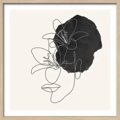 Gerahmtes Bild SHAPES XII Holzbilder