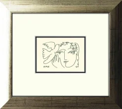 Gerahmtes-Bild FEMME Holzbilder