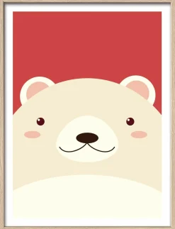 Discount Gerahmtes-Bild KLEINER BÄR I Holzbilder
