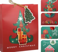 Geschenktasche Santa'S Village|Geschenkpapier