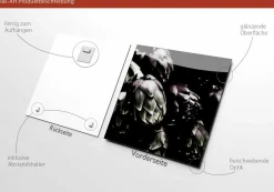 Sale Glasbild ARTISCHOCKEN I Glasbilder