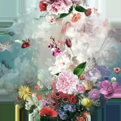 Glasbild BAROQUE FLOWER MIX I Glasbilder