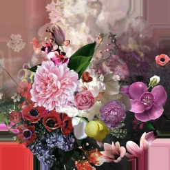 Glasbild BAROQUE FLOWERMIX II Glasbilder
