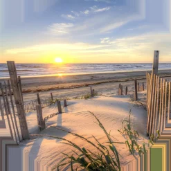 Sale Glasbild BEACHVIEW I Glasbilder|Bilder