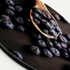 Glasbild BLAUBEEREN Glasbilder