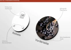 Glasbild BLAUBEEREN Glasbilder