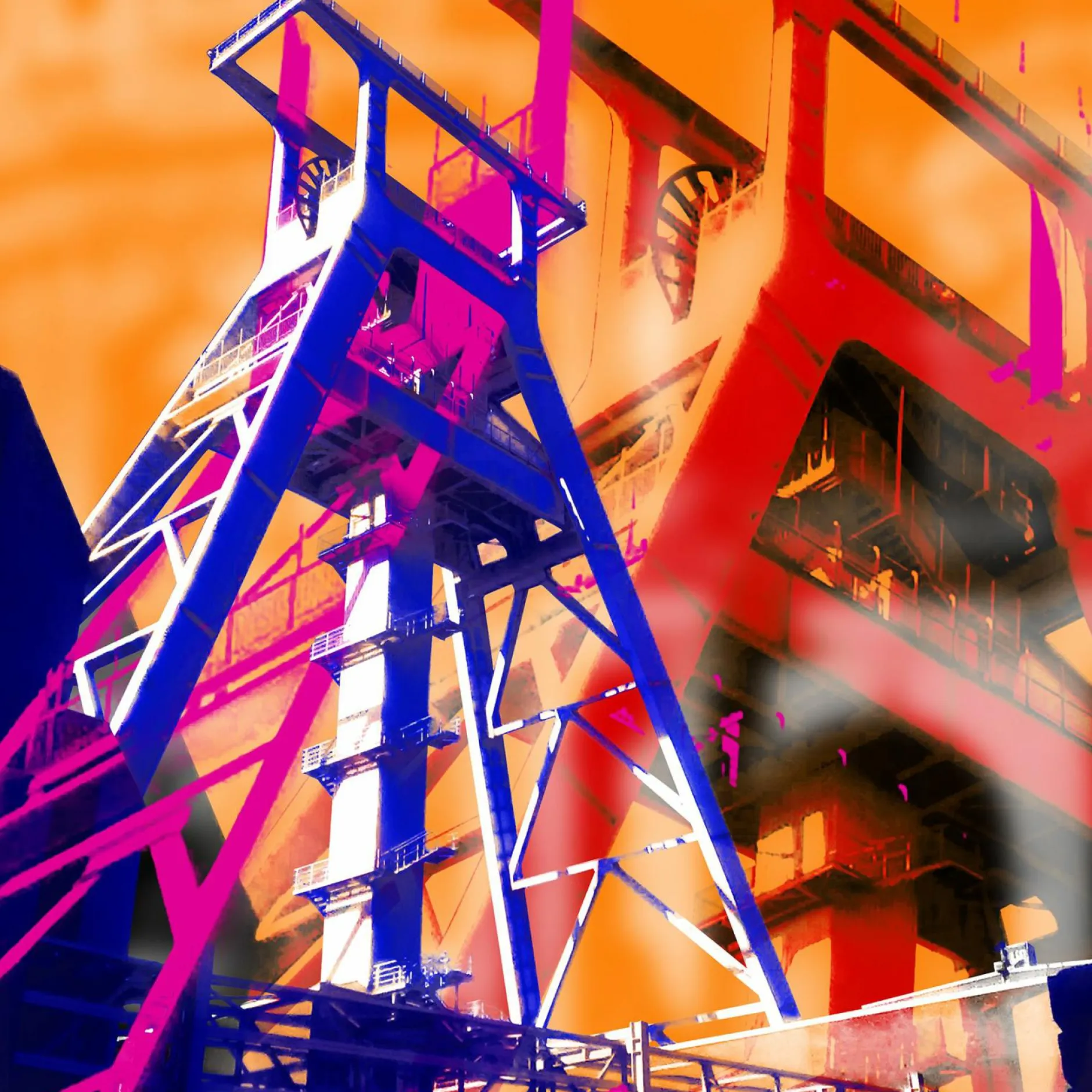 New Glasbild BOCHUM Glasbilder