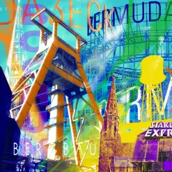 Sale Glasbild BOCHUM Glasbilder