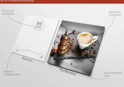 Hot Glasbild CAFÉ I Glasbilder