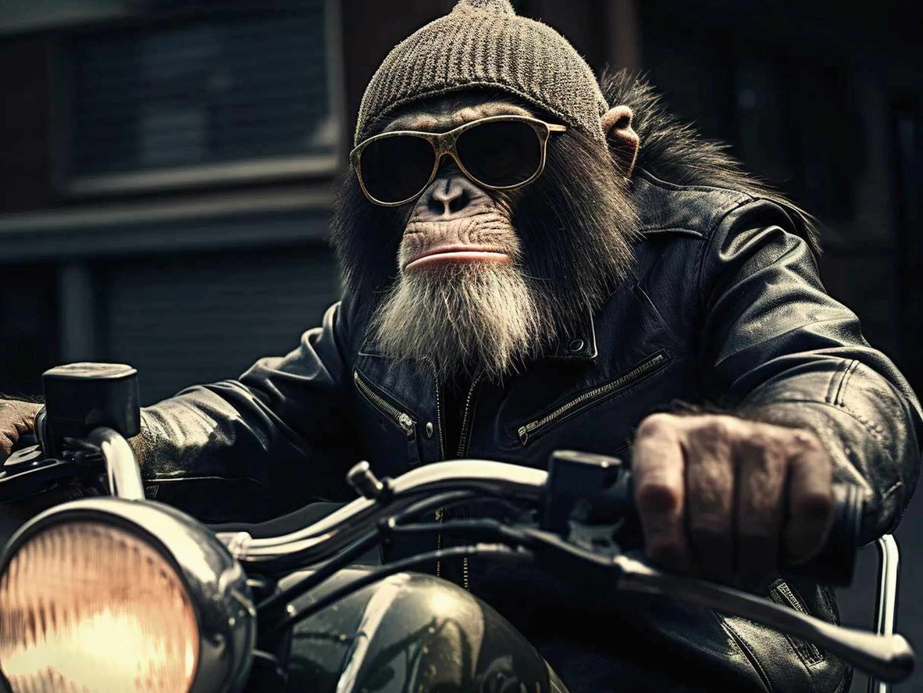 Sale Glasbild COOL RIDER Glasbilder|Bilder