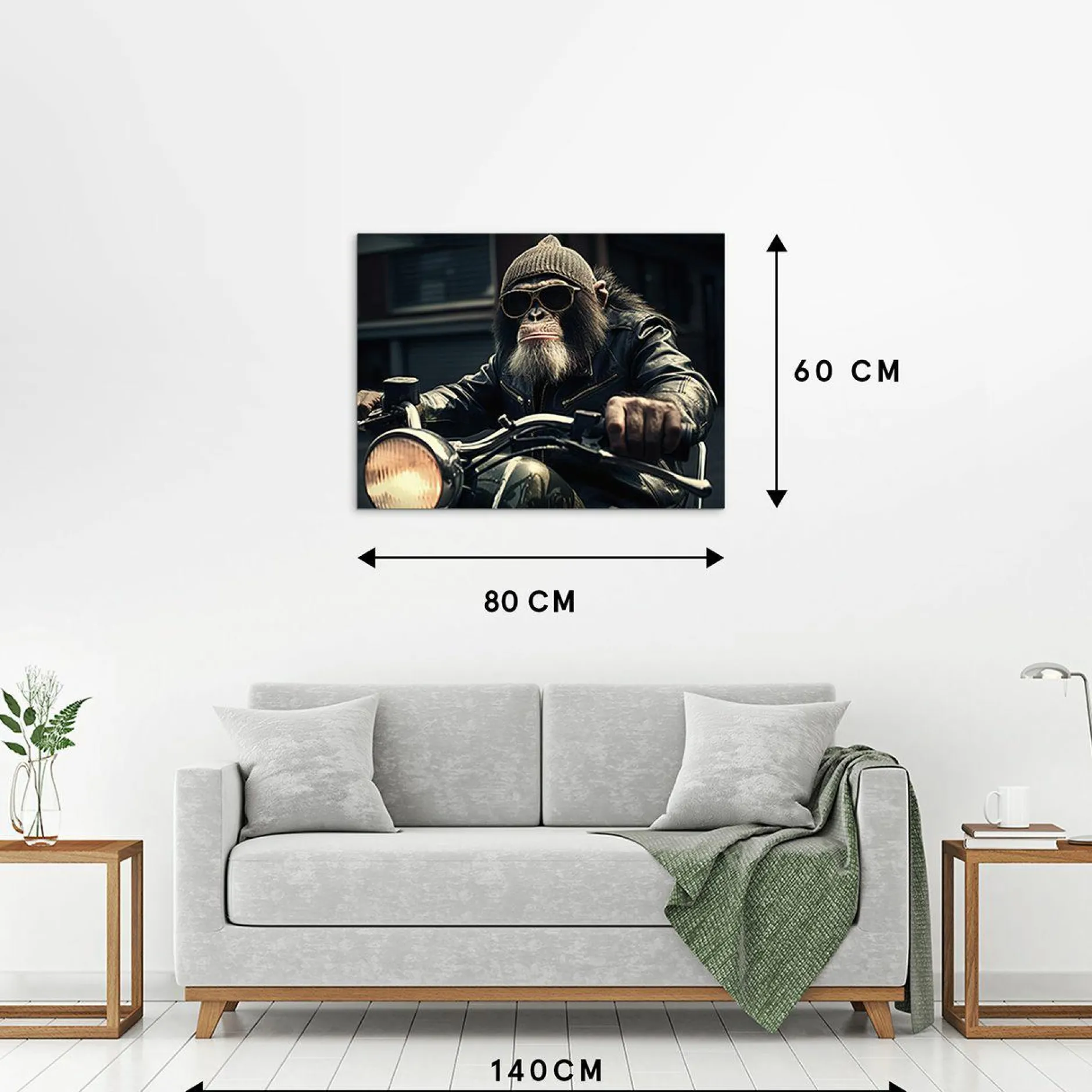 Sale Glasbild COOL RIDER Glasbilder|Bilder