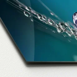 Clearance Glasbild DROP ON WATER Glasbilder