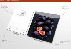 Best Glasbild FEIGEN UND BEEREN Glasbilder