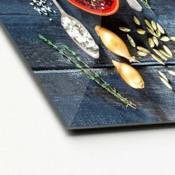 Discount Glasbild GEWÜRZKREATION I Glasbilder|Bilder