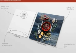 Discount Glasbild GEWÜRZKREATION I Glasbilder|Bilder