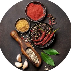 New Glasbild GEWÜRZKREATION III Glasbilder