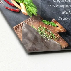 Clearance Glasbild KOCHKREATION III Glasbilder|Bilder