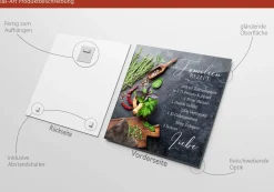 Outlet Glasbild KOCHKREATION III Glasbilder|Bilder