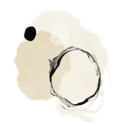 Best Glasbild LINE AND SHAPES II Glasbilder