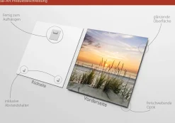 Best Glasbild LONELY DUNE Glasbilder