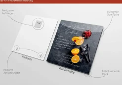 Glasbild ORANGE Glasbilder|Bilder