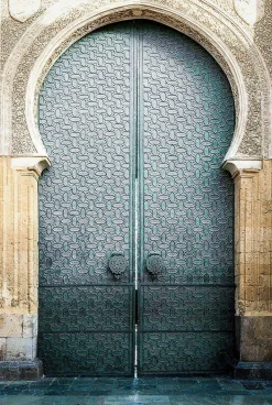 Outlet Glasbild ORIENTALISCHE TÜR Glasbilder