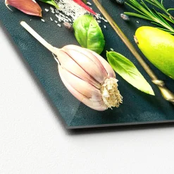 Online Glasbild VINTAGE HERBAGE III Glasbilder