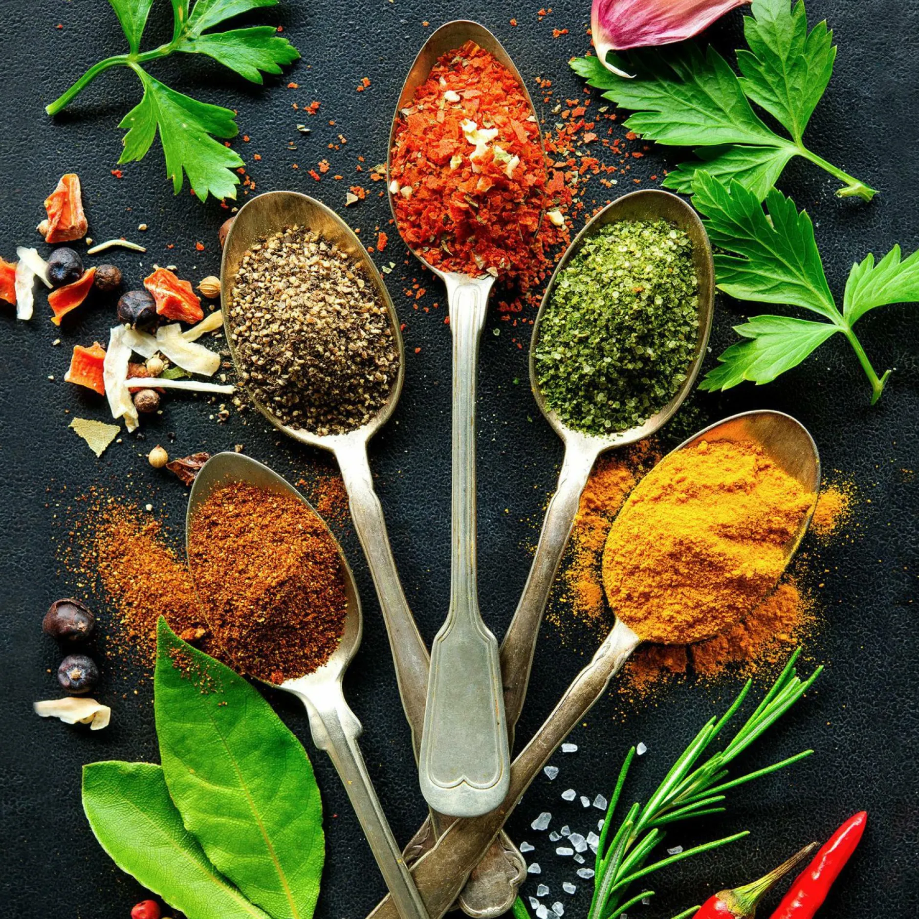 New Glasbild VINTAGE HERBAGE II Glasbilder