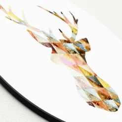 Sale Glasbild WATERCOLOURED DEER Glasbilder