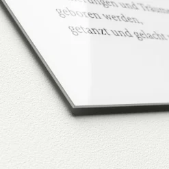 New Glasbild ZUHAUSE II Glasbilder