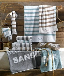 Best Gästetuch taupe Gästehandtücher