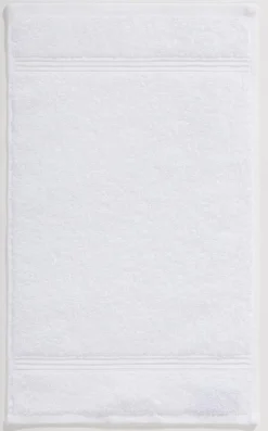 Gästetuch SAPHIR weiß Gästehandtücher