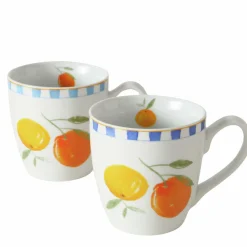 Hot Henkelbecher FRUITS Geschirr|Gedeckter Tisch