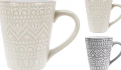 Hot Henkelbecher MANDALA Geschirr|Gedeckter Tisch