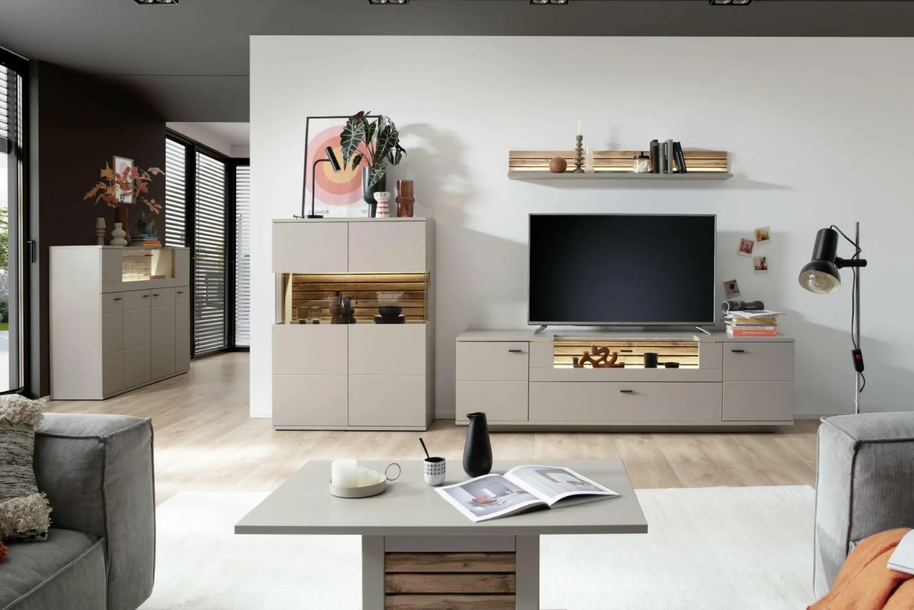 Outlet Highboard LÜTTICH Highboards|Highboards