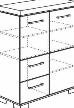 New Highboard KIRA Kommoden|Highboards