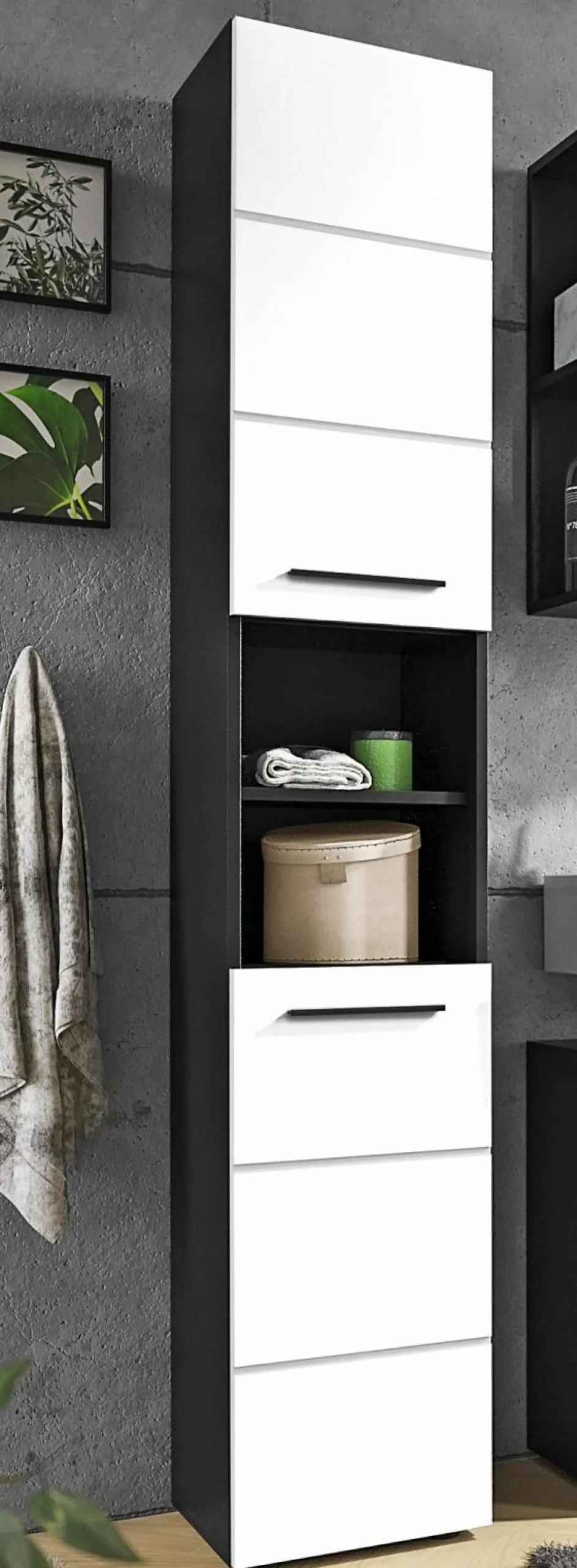 Clearance Hochschrank GERZE Hochschränke|Bad-Hochschränke