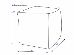 Hocker Riva Hocker & Sitzwürfel|Hocker