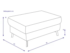 Clearance Hockerbank CELIA Hocker|Hocker