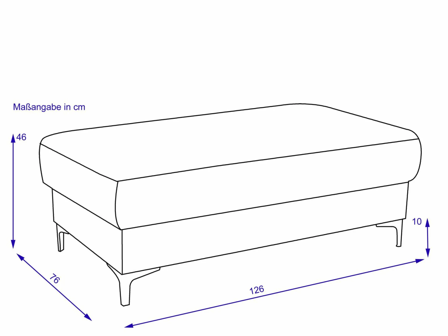 Online Hockerbank CILIA Hocker|Hocker