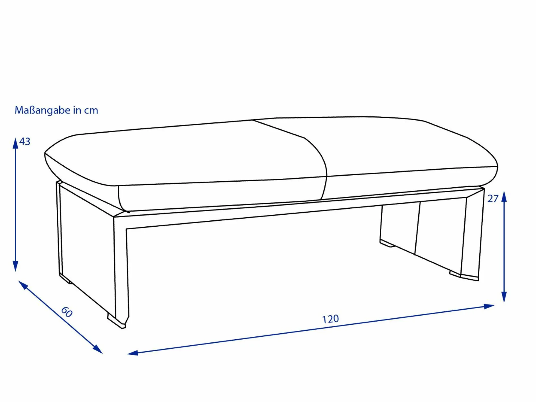 Outlet Hockerbank HARRIET Hocker|Hocker